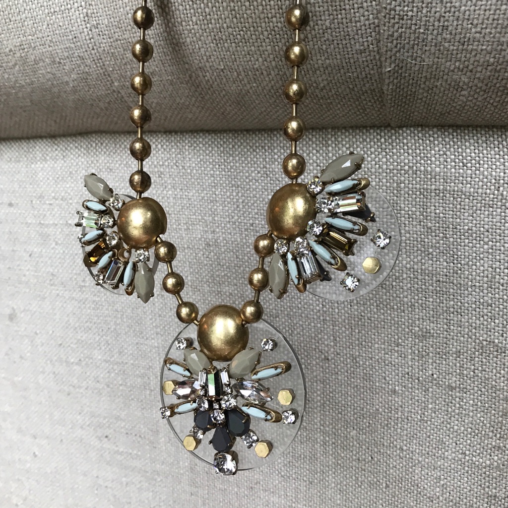 J.Crew Rhinestone Necklace